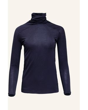Helene Galwas Longsleeve aus Modal HERDA - Blau