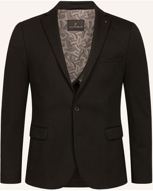 Zuitable Anzugssakko DINORRIS Slim Fit aus Jersey - Schwarz