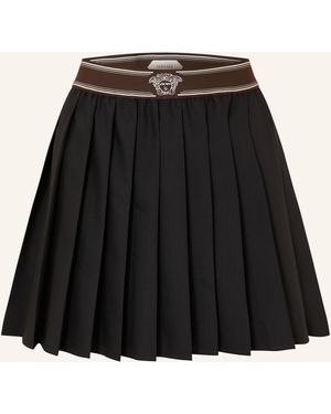 Versace Faltenrock - Schwarz