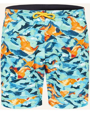 Napapijri Badeshorts V-INUVIK - Blau