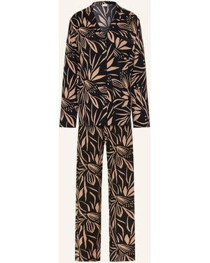 Mey Schlafanzug Serie VIVID BLOOM - Natur