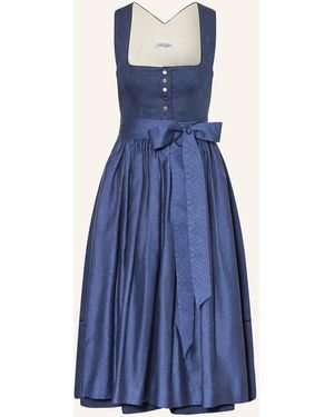 Grasegger Leinen-Dirndl BRIANNA - Blau