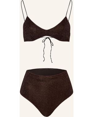 Oséree Triangel-Bikini LUMIERE mit Glitzergarn - Natur