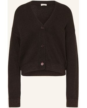 Milano Italy Strickjacke mit Glitzergarn - Schwarz