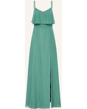 SUDDENLY Princess Abendkleid mit Volants - Grün
