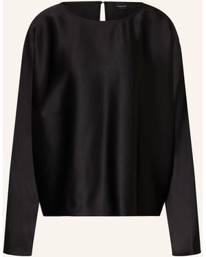 Herskind Blusenshirt CANDY aus Satin - Schwarz