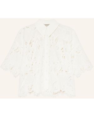 AllSaints Hemdbluse CHARLI aus Lochspitze - Natur