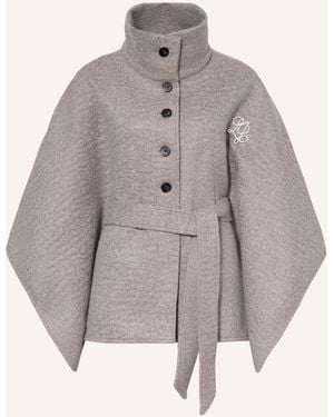 Liu Jo Cape mit Schmucksteinen - Grau