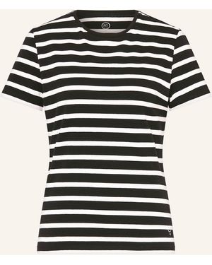 BOVIVA T-Shirt mit Schmucksteinen - Schwarz