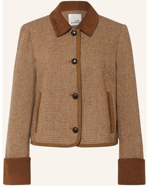 Sofie Schnoor Kastenjacke KAMIKKASW aus Tweed - Braun