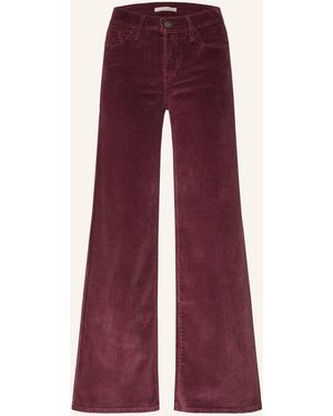 Levi's Marlenehose 318 SHAPING WIDE LEG aus Cord - Lila