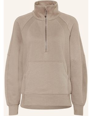 lululemon Oversized-Sweatshirt SCUBA OVERSIZED FUNNELL NECK - Natur