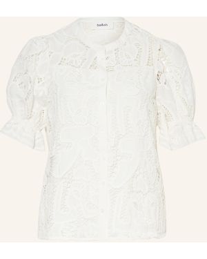 Ba&sh Bluse IRKIN mit Lochspitze - Natur
