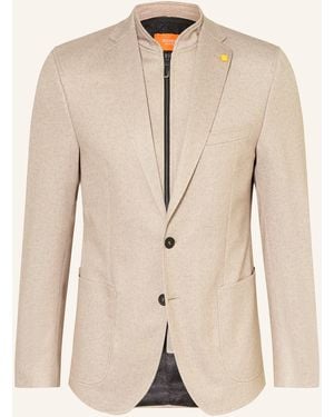 DIGEL Jerseysakko ADAMO Slim Fit mit herausnehmbarer Blende - Natur