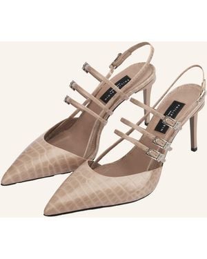 Philipp Plein Slingpumps SKULL - Natur