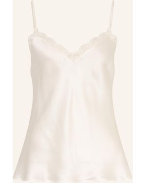 Simone Perele Schlaftop LOVE ME aus Seide - Natur