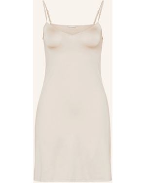 Hanro Nachthemd SATIN DELUXE aus Satin - Natur