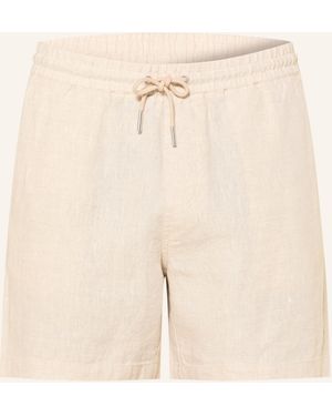 NN07 Leinenshorts GREGOR - Natur