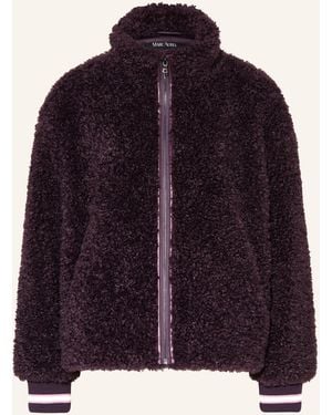 MARC AUREL Teddyfell-Jacke - Lila