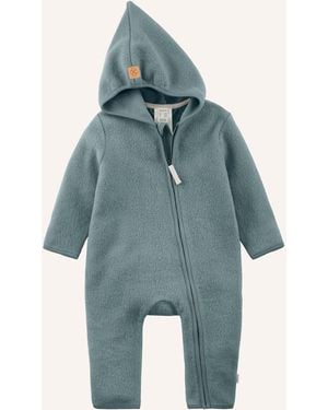 HESSNATUR Fleece-Overall - Blau