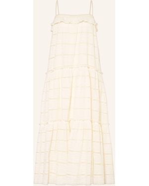 DRYKORN Kleid NIVELA mit Spitze - Natur