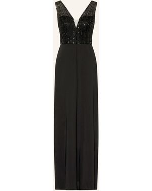 hey kyla Jumpsuit mit Pailletten - Schwarz
