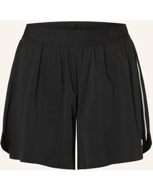 BOSS 2-in-1-Laufshorts ERUNNER - Schwarz