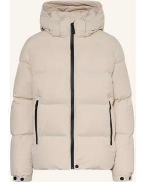 ALPHATAURI Daunenjacke ODORU mit abnehmbarer Kapuze - Natur