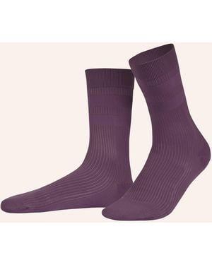 Item M6 Socken SNEAKER COTTON CONSCIOUS RIBBED mit Kompression - Lila
