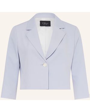 S.oliver Cropped-Blazer mit 3/4-Arm - Blau