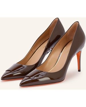 Santoni Lack-Pumps SIBI - Braun