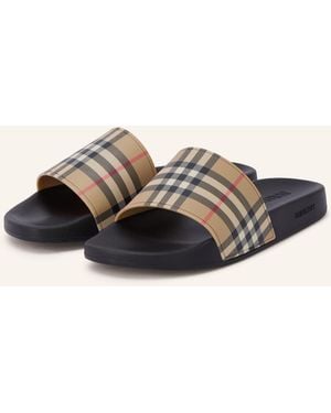 Burberry Pantoletten NEW FURLEY - Schwarz