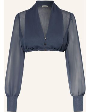 Heimatglück Tracht Dirndlbluse KELLY - Blau