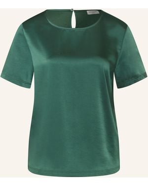 Weekend by Maxmara Blusenshirt GIRLBERT im Materialmix - Grün