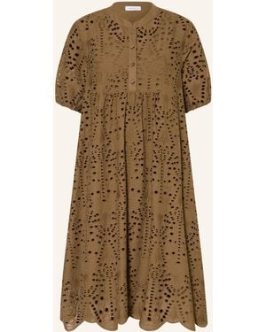 DARLING HARBOUR Kleid mit Lochspitze - Natur