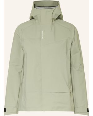 Ortovox Hardshell-Jacke SECEDA 3L - Grün