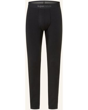Super.natural Funktionswäsche-Hose PIM mit Merinowolle - Schwarz