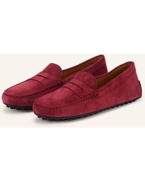 Tod's Mokassins GOMMA - Rot