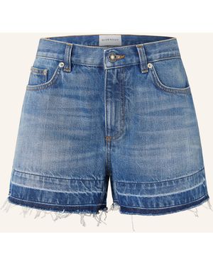 Givenchy Jeanshorts - Blau