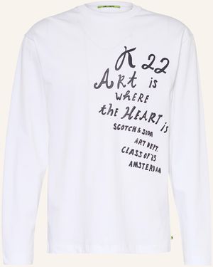 Scotch & Soda Longsleeve - Weiß