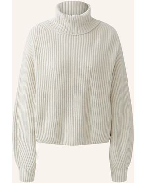 Ouí Rollkragenpullover - Weiß