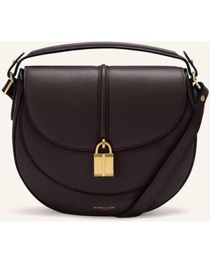DeMellier Handtasche THE SIENA SADDLE - Schwarz