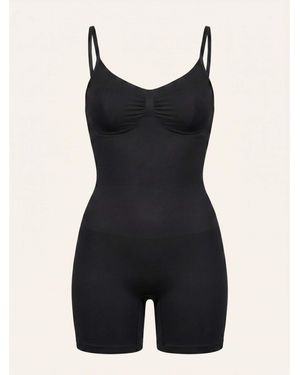Snocks Shaping Bodysuit Shorts - Schwarz