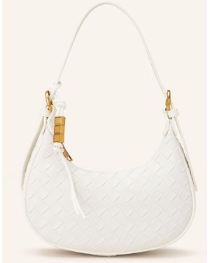 SEIDENFELT Schultertasche KINNA - Natur