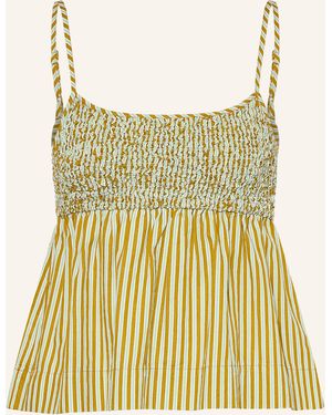 Damson Madder Top DINAH - Gelb