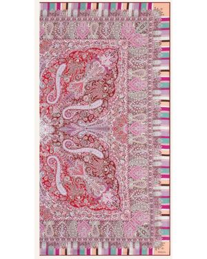 Roeckl Sports Seidentuch BUTTERFLY PAISLEY - Pink