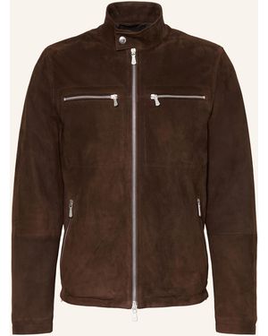 Eleventy Lederjacke - Braun