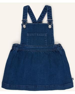 Petit Bateau Jeans-Latzkleid - Blau