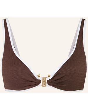 Seafolly Bralette-Bikini-Top BEACH BOUND - Braun