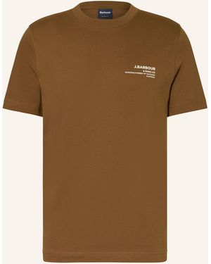 Barbour T-Shirt PARKEND - Braun